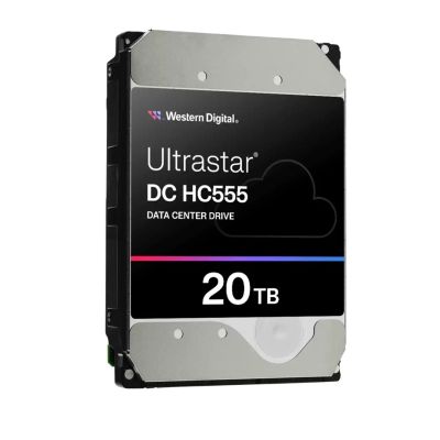 3. Western Digital Ultrastar DC HC555 WUH722020CL5204 HDD server drive (20 TB; 3.5"; SAS)