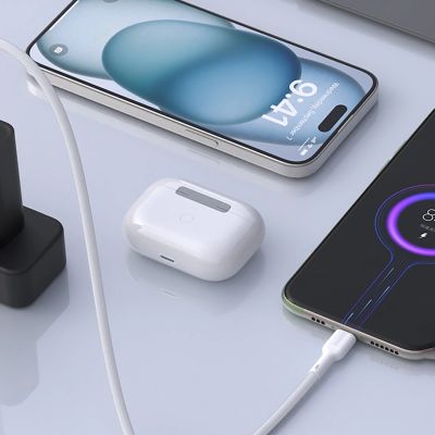 2. Dudao L9T 5A USB-A - USB-C Cable 1m - White