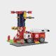 5. Marioinex Mini Waffle Building Blocks - City: Fire Station, 280 pieces