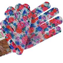 FLOWER GARDEN GLOVES SIZE 7/S