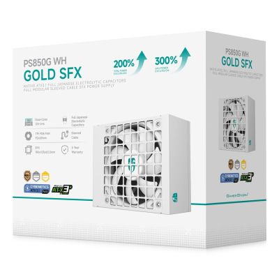 6. DeepCool PS850G-FE white power supply