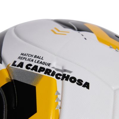 4. adidas Sacramento Kings League Soccer Ball White, Black, and Yellow KE8229