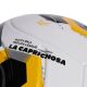 4. adidas Sacramento Kings League Soccer Ball White, Black, and Yellow KE8229