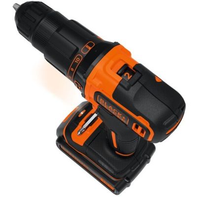 3. Black & Decker BDCHD18K1B2-QW 1400 RPM Drill