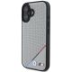 2. BMW M Perforated Tricolor Line MagSafe iPhone 16 Case - Gray