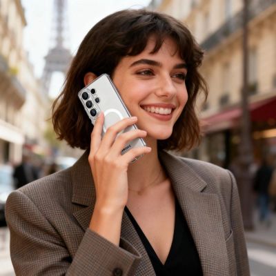 7. Tech-Protect FlexAir MagSafe Case for Samsung Galaxy S26 Ultra - Transparent