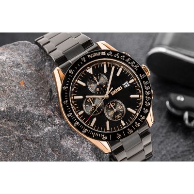 7. Skmei 9253RGBK Men's Watch + BOX