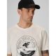 3. Men's regular printed T-shirt 4F 4FRSS26TTSHM4298-11S