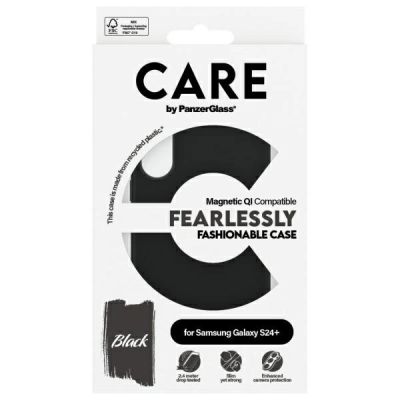 4. CARE by PanzerGlass Fashion QI Case Samsung Galaxy S24+ - black