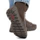 7. Comfortable Women’s Ankle Boots in Chocolate Brown Rieker 57512-25