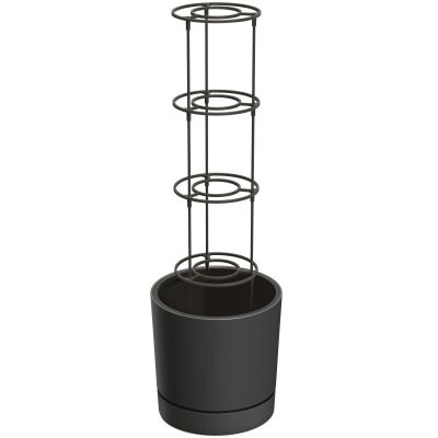 TOMATO PLANTING POT WITH LADDER CAPACITY 35L HOME GROWER ANTHRACITE