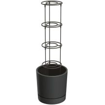 TOMATO PLANTING POT WITH LADDER CAPACITY 35L HOME GROWER ANTHRACITE