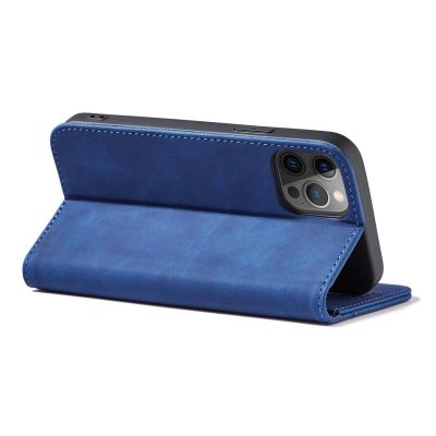 8. Magnet Fancy Case Case for iPhone 12 Pro Max Pouch Card Wallet Card Stand Blue