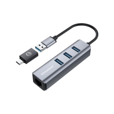 GRAUGEAR G-HUB31L-A USB 3.2 Gen 1 (3.1 Gen 1) Type-A 5000 Mbit/s