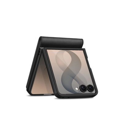 3. Tech-Protect Wallet Case for Samsung Galaxy Z Flip 8 - Black