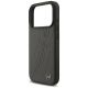 6. Mercedes Leather Large Laurel Leave MagSafe Case for iPhone 17 Pro - Black and Gray