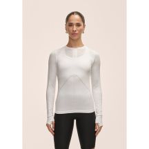 Casall Maze Long Sleeve Women's T-Shirt White