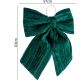 14. GREEN DECORATIVE BOW 57x63x3CM MICA