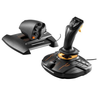 Thrustmaster T-16000M FCS Hotas Black, Orange USB Joystick Analog/Digital MAC, PC