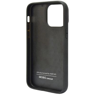 5. Audi Carbon Fiber Stripe iPhone 14 Pro Max 6.7" black/black hardcase AUS-TPUPCIP14PM-R8/D1-BK