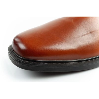 6. Skechers men's shoes Chelsea boots Miller-Boris elegant leather brown