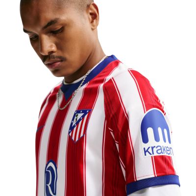 7. Nike Atlético Madrid 2026/27 Stadium Home Men's Jersey White and Red II1893 101