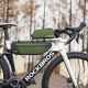 4. Rockbros TL004 ROAD TO SKY 0.7 l waterproof frame bag - green