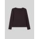 6. Women's training longsleeve slim quick-drying 4F 4FRAW26TFLOF0733-80S