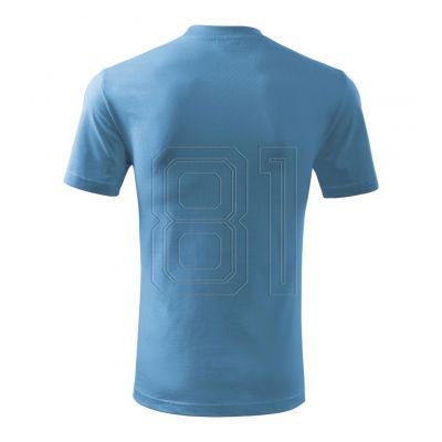 8. Mafini Heavy U MLI-11014 azure T-shirt
