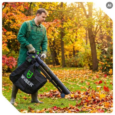 15. 40 V Leaf Blower, 245 km/h, W04403 WUBER