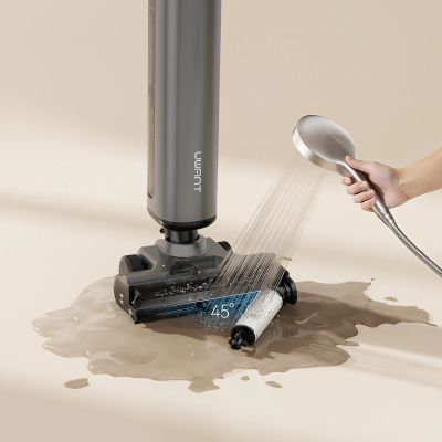 14. UWANT D800 Wet&Dry Upright Vacuum Cleaner with Mopping Function and Charging Station - Gray
