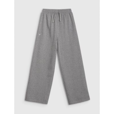 7. Girls' wide-leg sweatpants 4F 4FJRSS26TTROF1726-25M