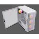 2. Nanoxia DS-9ARGB-W Midi Tower Computer Security & Mounts White