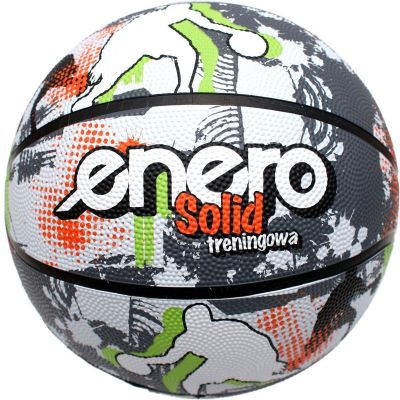 14. ENERO SOLID BASKETBALL SIZE 7 GREY-WHITE