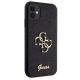 4. Guess GUHCN61HG4SGK case for iPhone 11 / Xr - black Glitter Script Big 4G