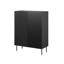 2D2SZ ONDA bookcase 98x45x127 black