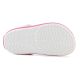 7. CROCS CROCBAND KIDS CLOG WHITE/PINK CRUSH 207006-6WU