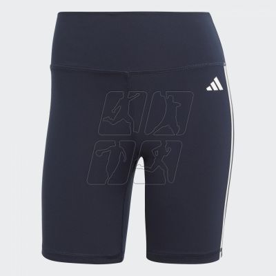6. Shorts adidas Training Essentials 3-Stripes High Waist Thighs W IC8312