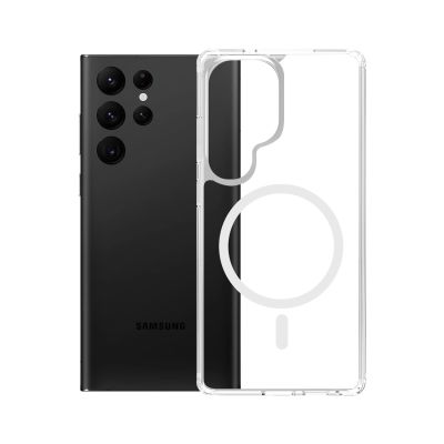 13. 3mk Armor MagCase for Samsung Galaxy S24 Ultra - Transparent