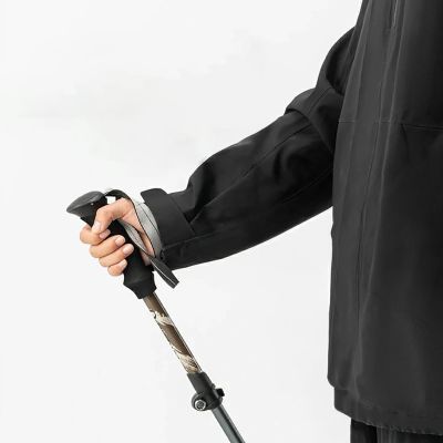 7. Qunature Nordic Walking Trekking Pole Aluminum 110 - 130 cm 1 pc. - Brown