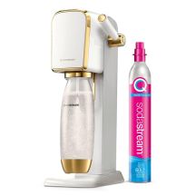 Sodastream ART white gold with 1L PET bottle