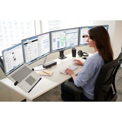 18. Kensington SmartFit One-Touch Dual Height Adjustable Monitor Arm