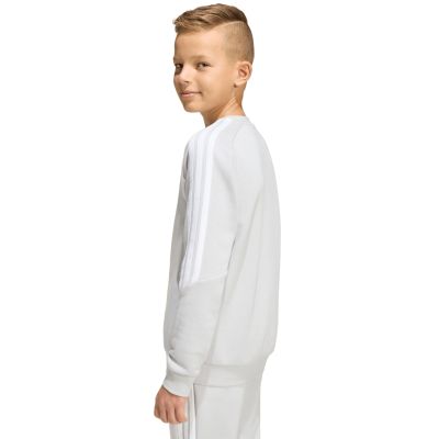 5. adidas Tiro 26 League Sweat Crew gray kids' sweatshirt KF5823