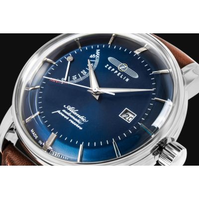 4. Men's Watch ZEPPELIN Atlantic Automatic Power Reserve 8462-3 + BOX