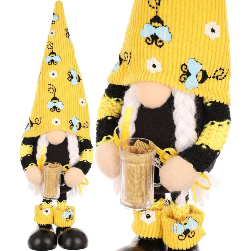 Gnome Bee 25cm Spring Decoration