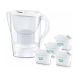 2. Brita Marella filter jug + 4 Maxtra Pro PP cartridges (2.4l; white)