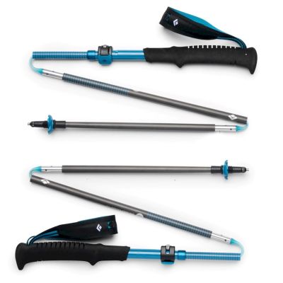 13. Black Diamond DISTANCE CARBON FLZ POLES 125-140 cm trekking poles
