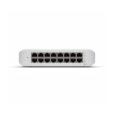 7. Ubiquiti UniFi Switch Lite 16 PoE L2 Gigabit Ethernet (10/100/1000) PoE Support White