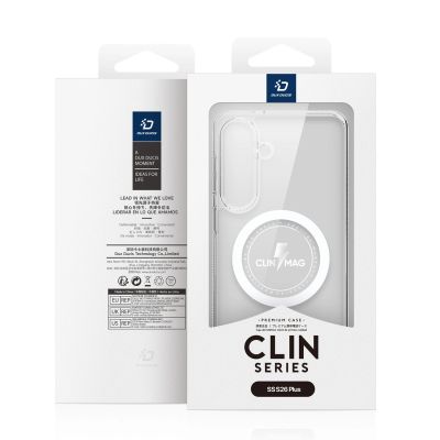 4. Dux Ducis Clin Mag Case Compatible with MagSafe for Samsung S26 Plus - Transparent