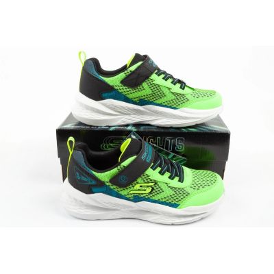 9. Skechers Meteor-Lights LED Children's Sports Shoes for Boys with Velcro